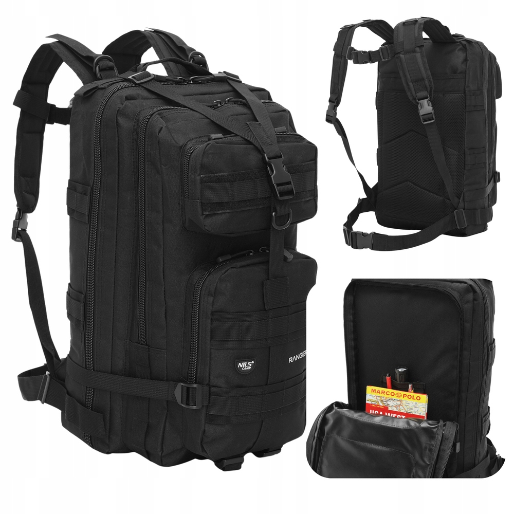 Plecak Wojskowy Taktyczny Militarny Trekkingowy Na Survival 45 L Nils