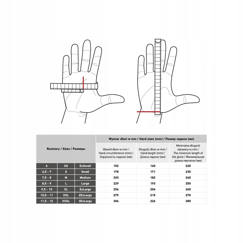 Rękawice poliester pokryty nitrylem 97-642-8 Rozmiar 8 - M