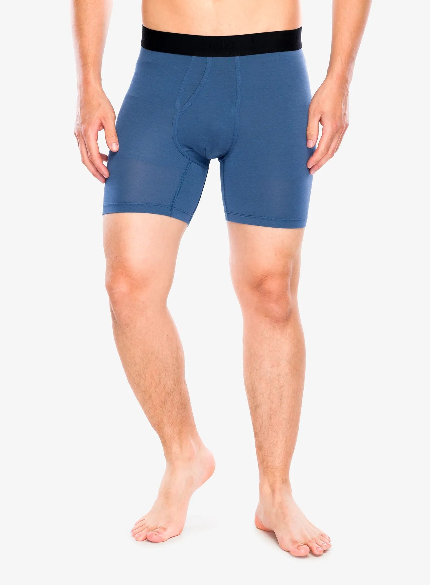 Termoaktivní boxerky Stance Sea Blue Stripe Wholester modrá L