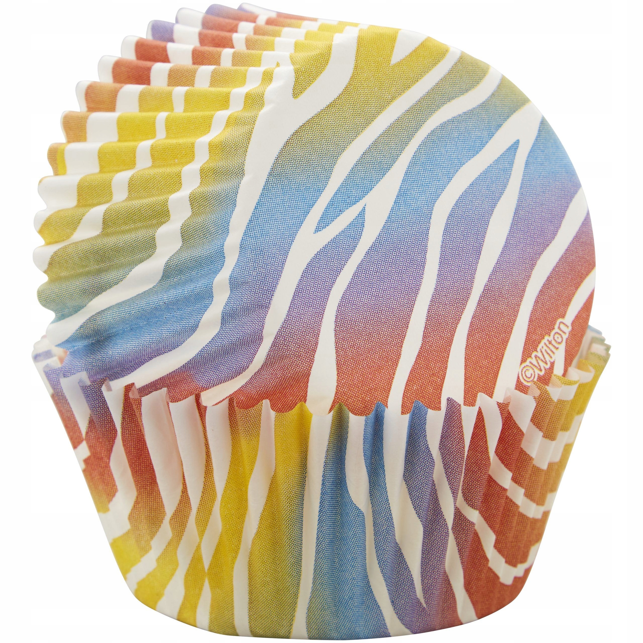 

Papilotki do muffinek Wilton Zebra Brights 75 szt.