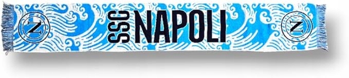 Oficjalnie licencjonowany szalik kibica fana Ssc Napoli 140 x 22 Hologram