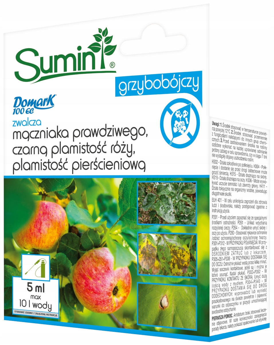 

Środek grzybobójczy moczniak plamistość róży 5ml