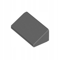 

Lego Daszek 1x2x2/3 DBGray 85984 4567887 1szt New