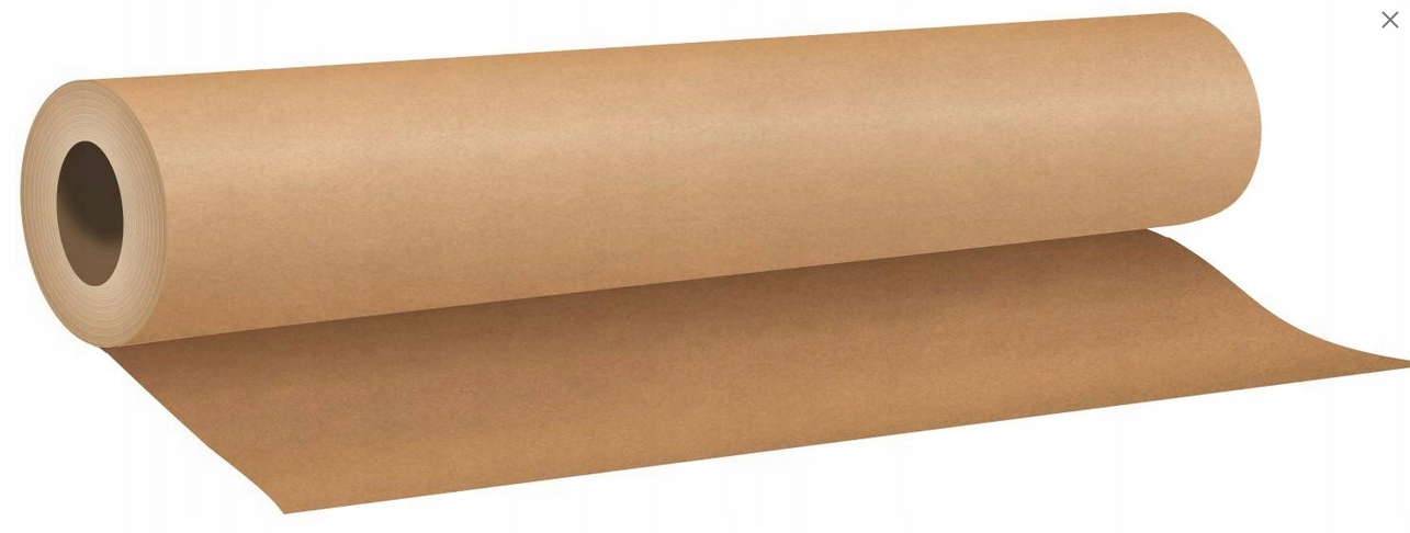 PAPIER DO PIECZENIA SILIKONOWANY BRĄZOWY 38CM 50M