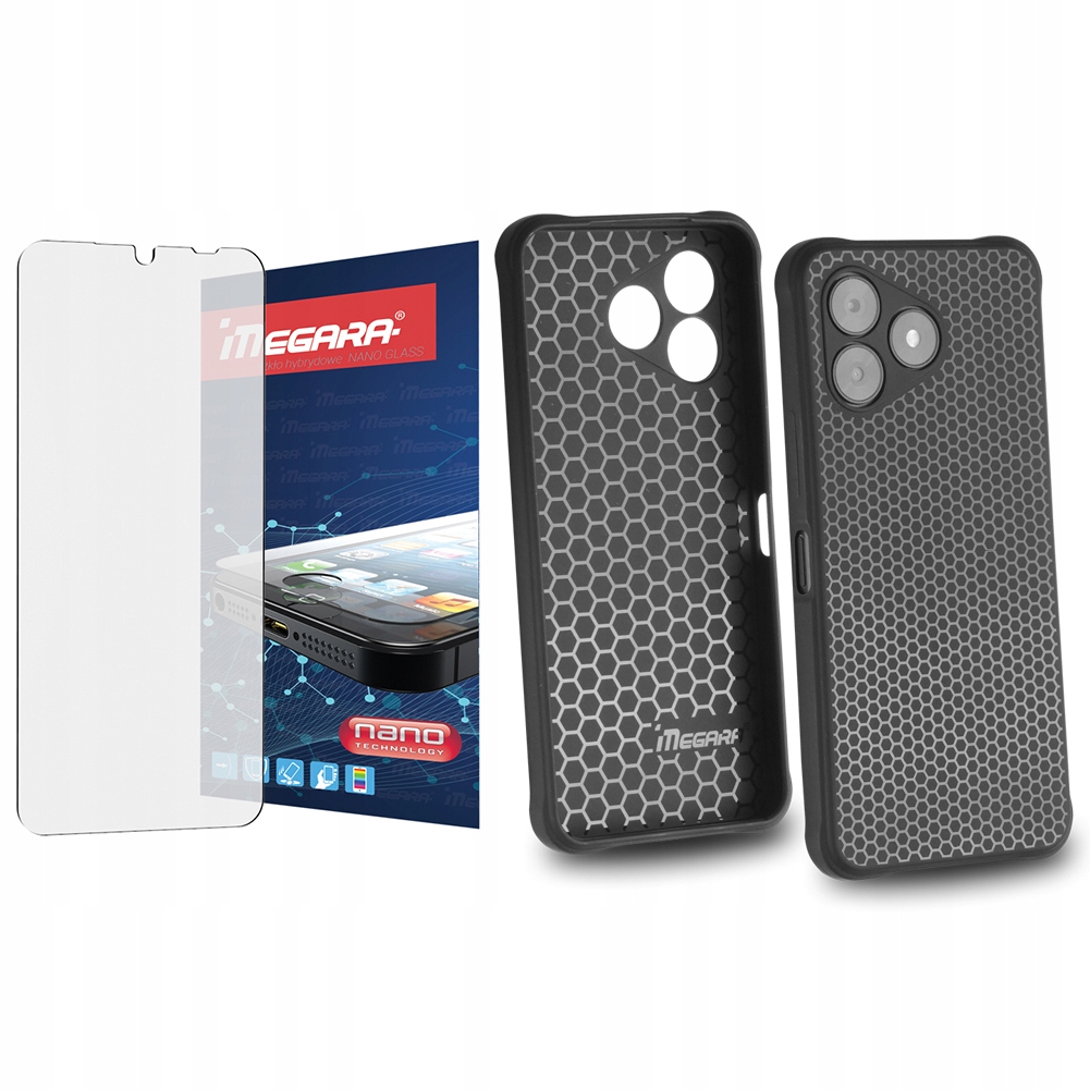 Sklo pro Hammer Blade Va 5G 6.56" Pouzdro silikonové, černé, Tpu