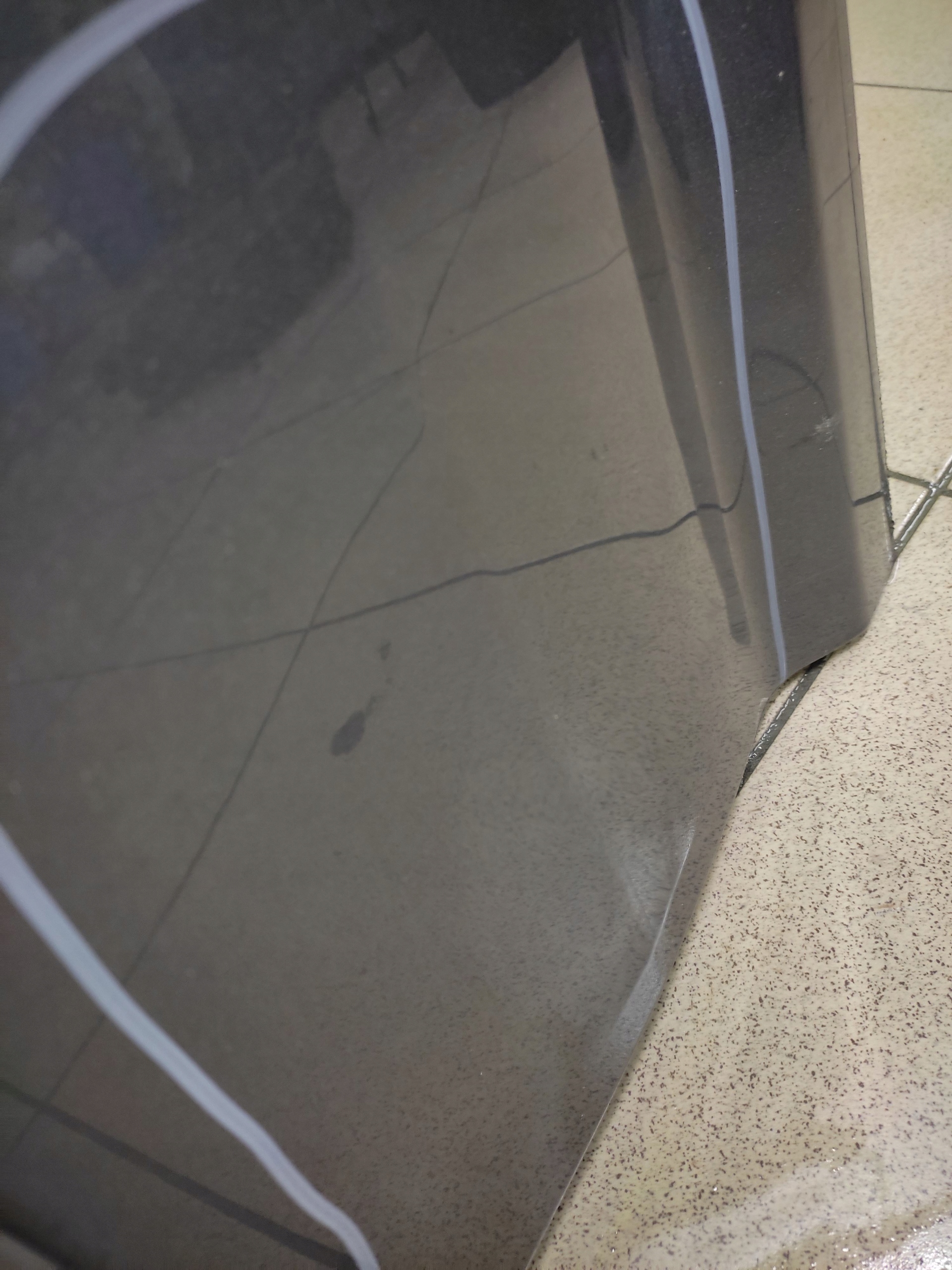 VW TOURAN door right front LAKIER LD7X