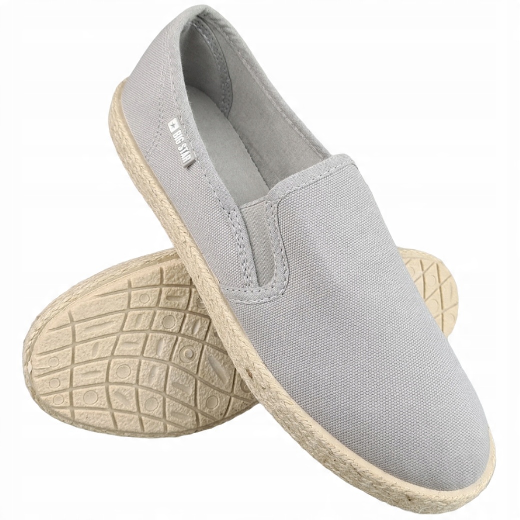 

Espadryle damskie Big Star szare DD274016 38