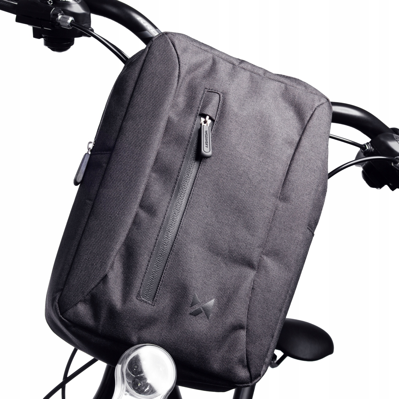 WOZINSKY SAKWA ROWEROWA PRAKTYCZNA 2w1 TORBA NA KIEROWNICĘ PLECAK NA TABLET Stan opakowania oryginalne