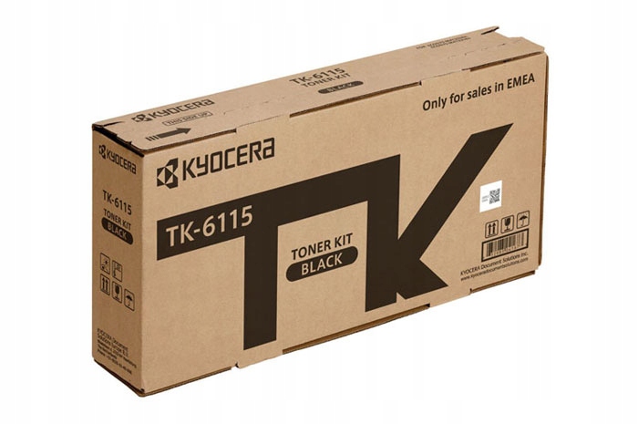 Toner Czarny Kyocera M4125i, M4132i (TK6115, TK-6115, 1T02P10NL0