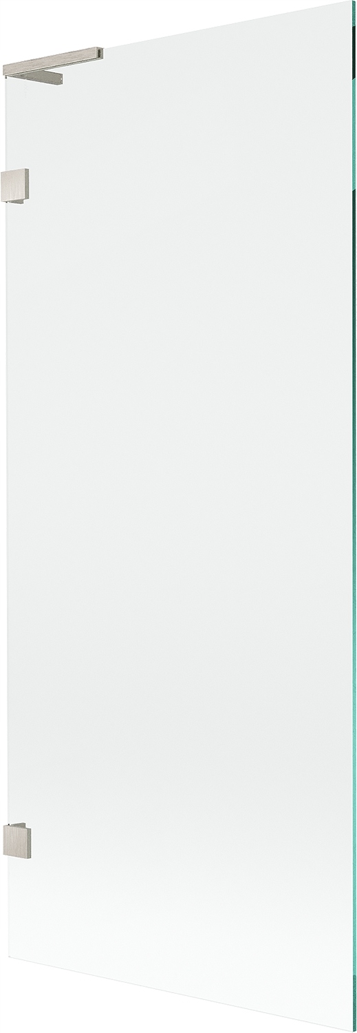 Mexen Lunar L vanová zástěna 1křídlová 80 x 150 cm, transparentní, kartáčov