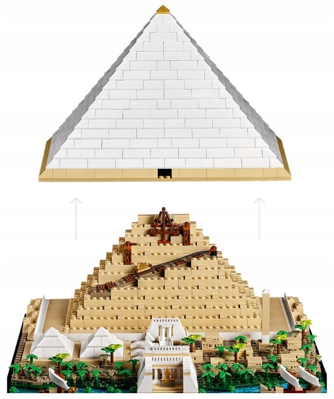 LEGO Architecture 21058 Велика піраміда Хеопса Дитячий вік 18+