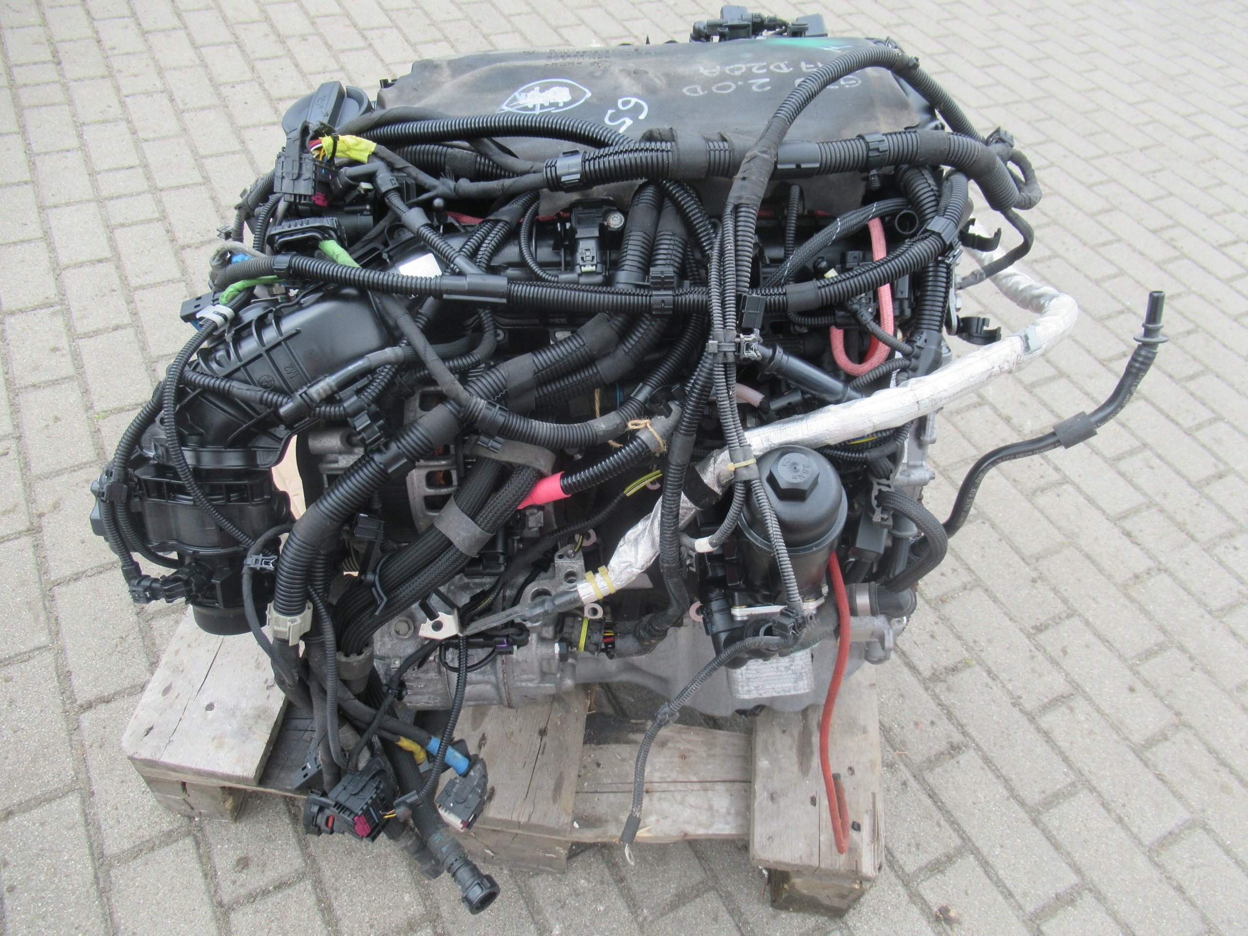 BMW F10 F20 F25 F30 F34 G01 G30 SILNIK 2.0D B47D20A KOMPLETNY EAN (GTIN) 5905232325813