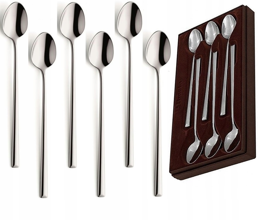 

Amefa Metropole 6 Łyżeczki Deserów Lodów Latte