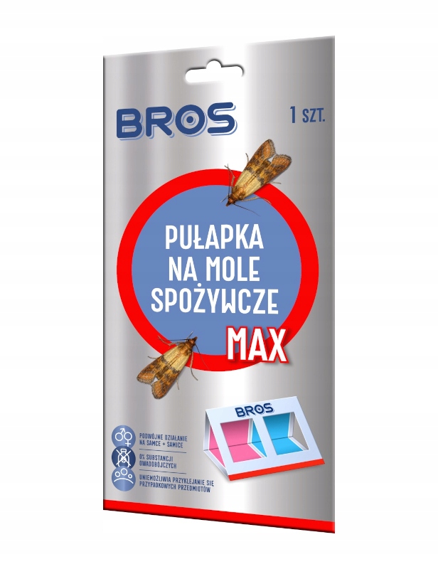 

Bros Pułapka Max na mole spożywcze 1szt
