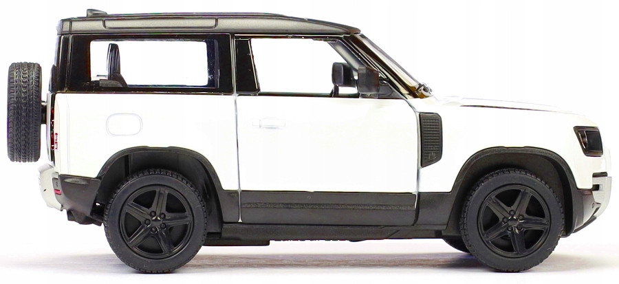 Małe AUTKA Land Rover Defender 90 dla DZIECI Materiał metal plastik