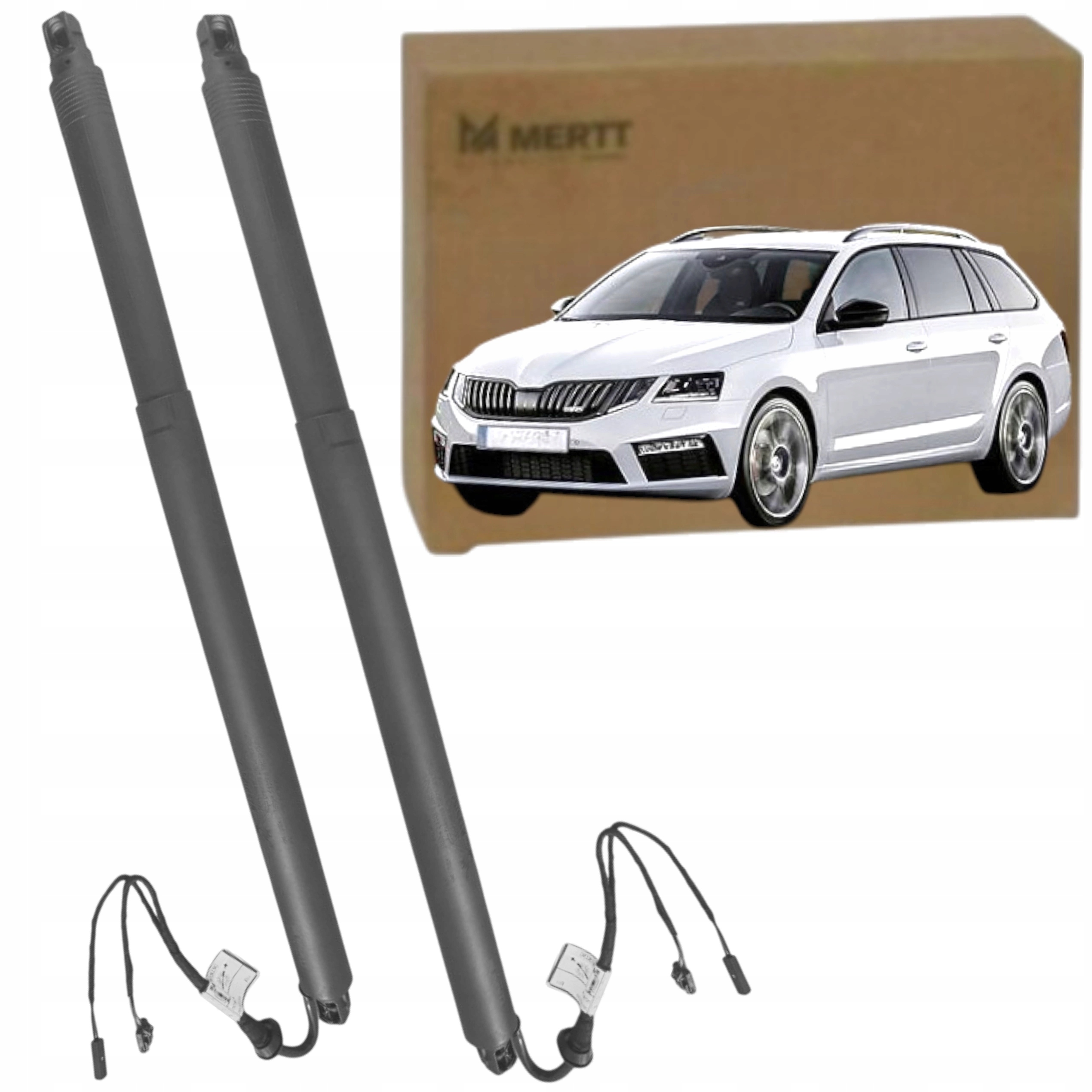 Elektrický pohon pravé levé klapky zavazadlového prostoru Škoda Octavia III 13-17 Kombi