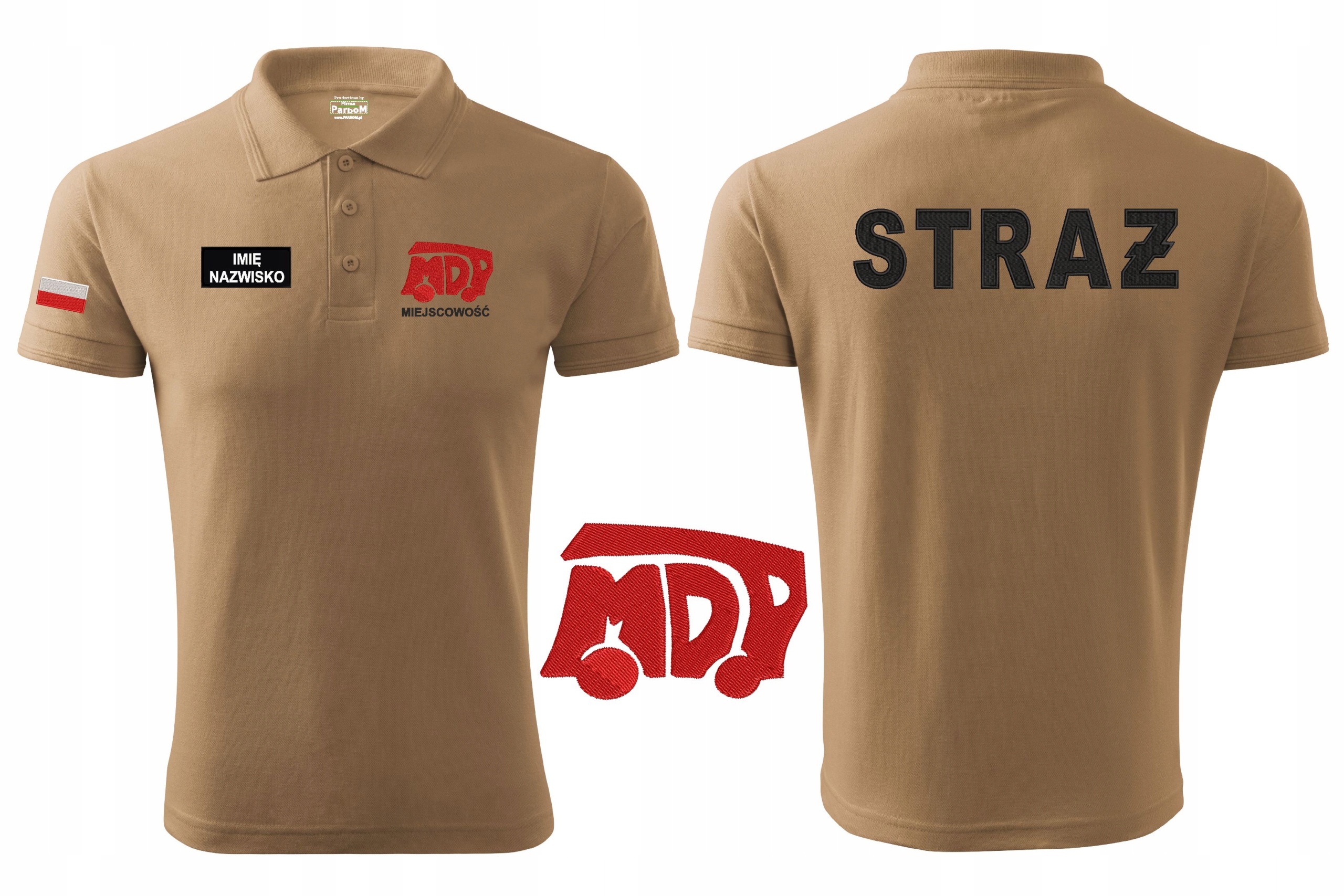 KOSZULKA POLO STRAŻ OSP NOMEX 998 OSP PSP ODZIEŻ strażacka haftowana Waga produktu z opakowaniem jednostkowym 1 kg