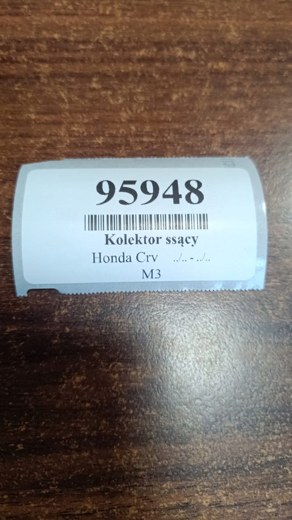 HONDA CRV 2.0 intake manifold