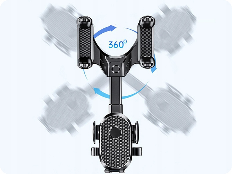 MOCNY UCHWYT SAMOCHODOWY NA TELEFON DO SAMOCHODU AUTA NA LUSTERKO WSTECZNE Marka Webski