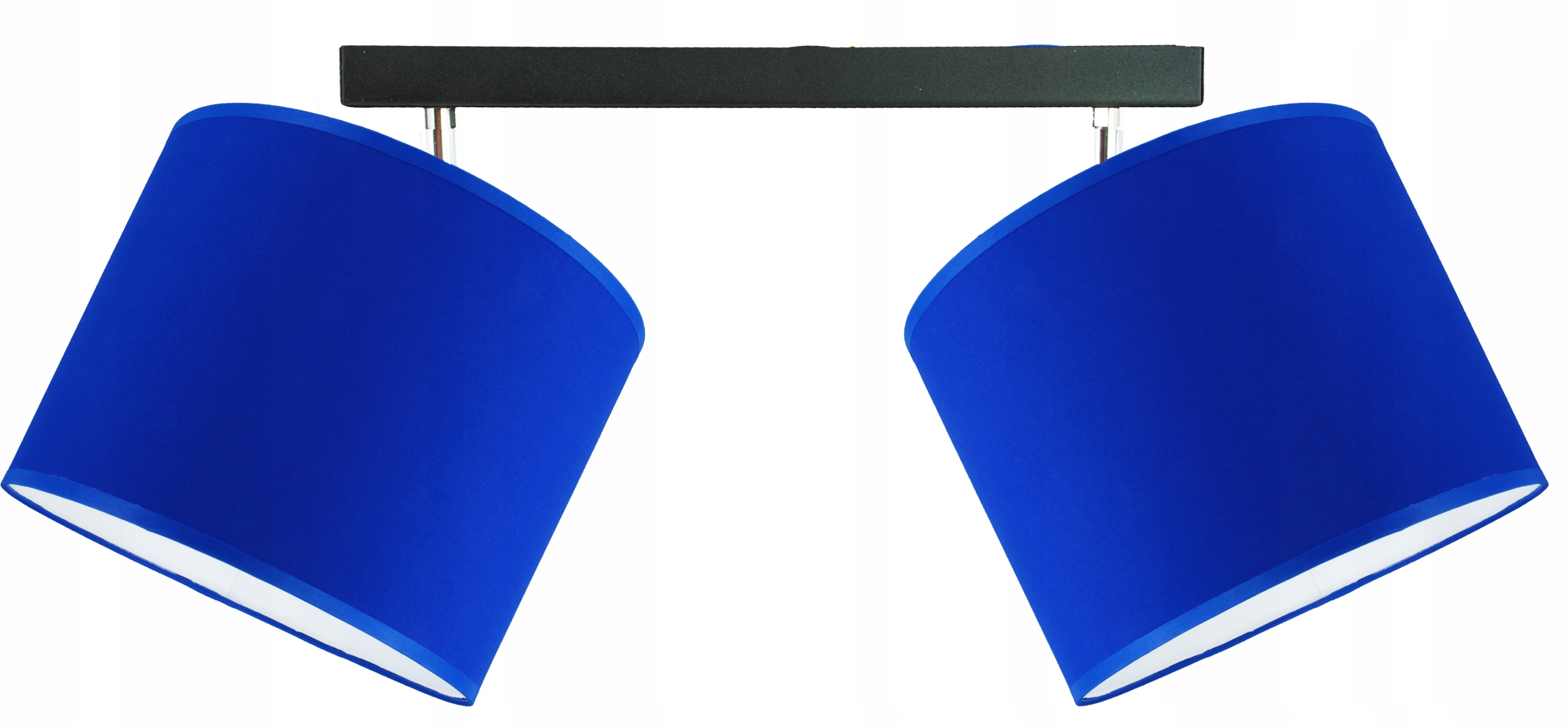 Módní stropní svítidlo lampa, stropní, závěsné moderní stínítko 20 cm, modrá, Led