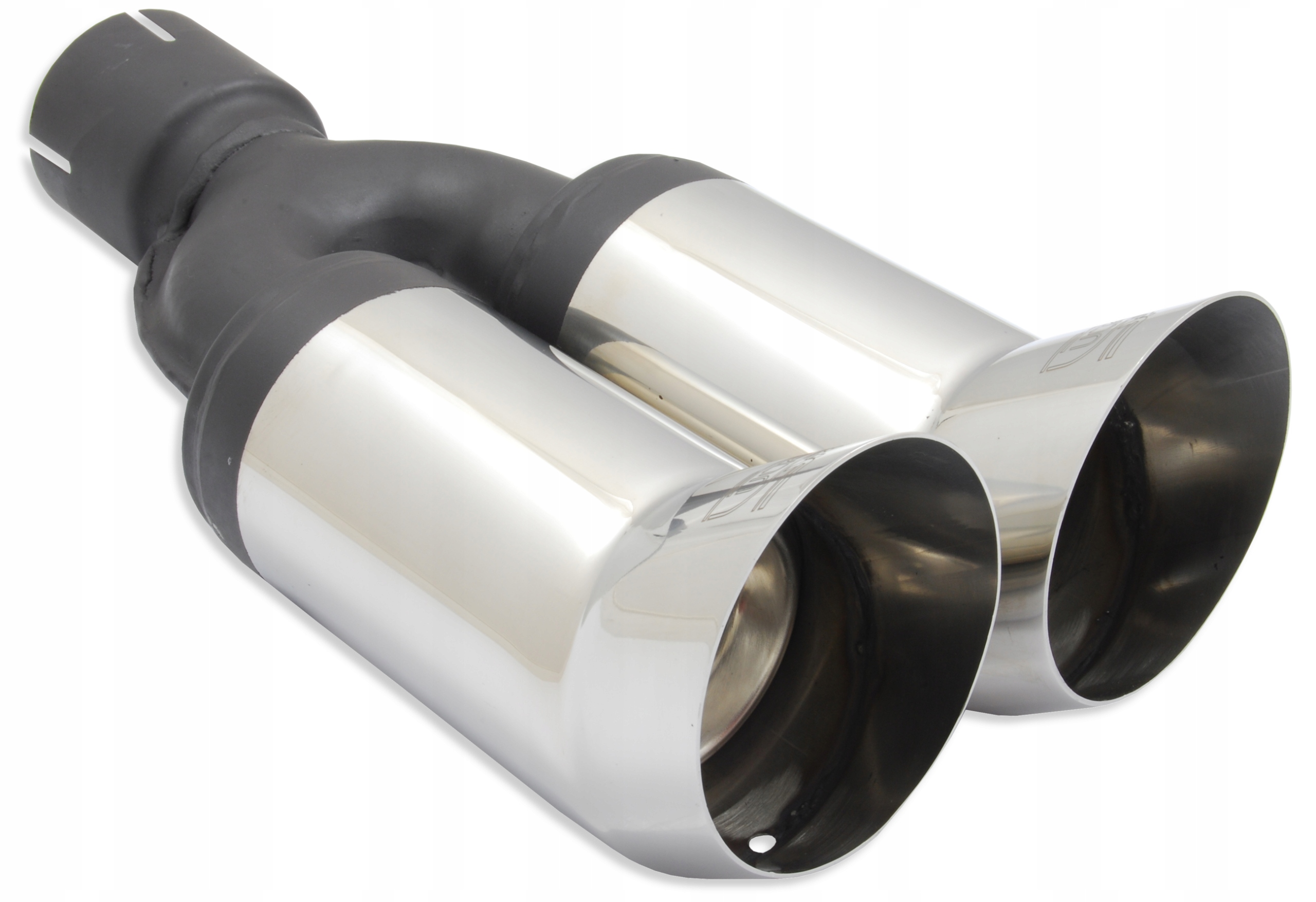 Końcówka Tłumika podwójna okrągła 80 mm | N2-13DTM