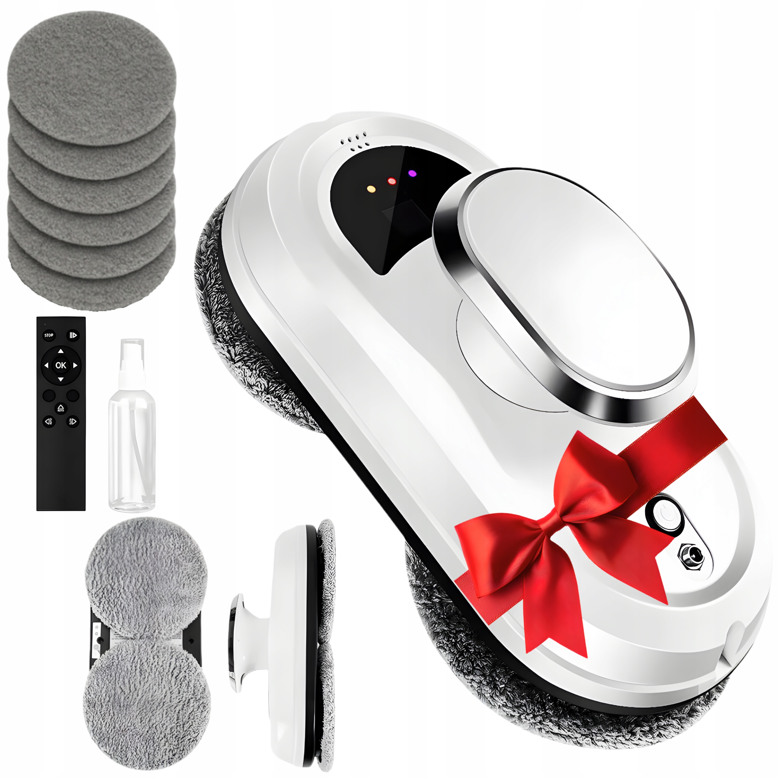 Inteligentny Robot Myjka Do Mycia Okien Szyb Luster Smart Zestaw XXL