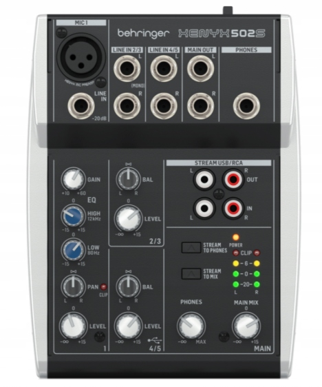 Behringer 502S Mikser audio