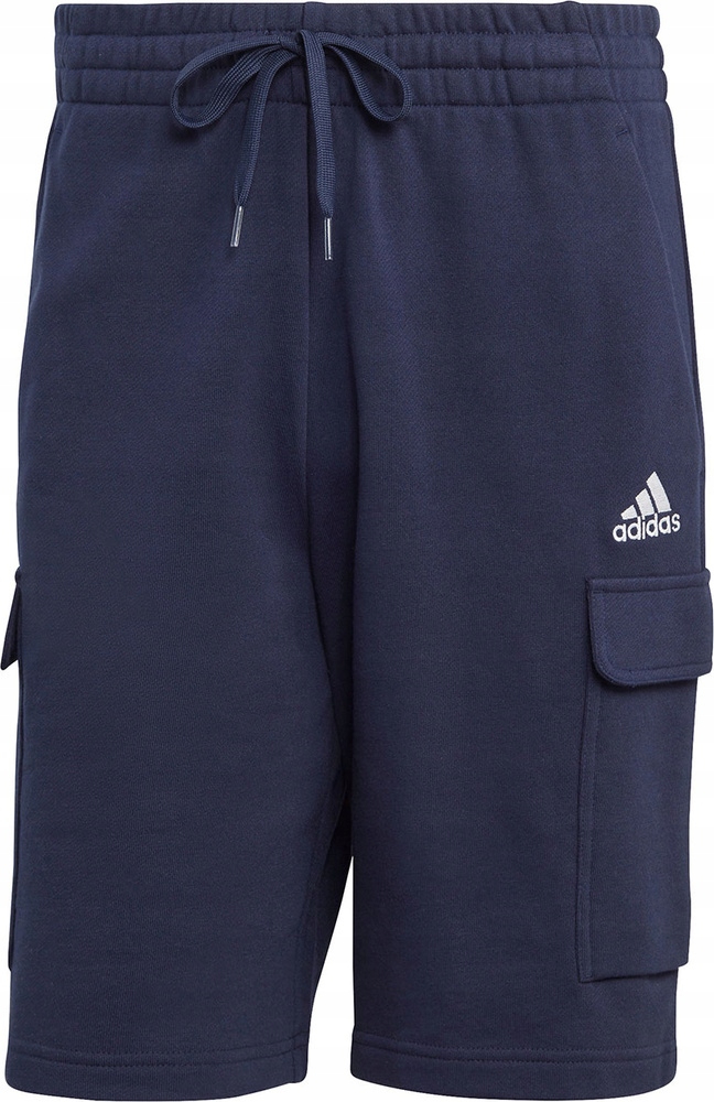Kraťasy Adidas Essentials French Terry Cargo Tmavě Modré HA4339 vel. S