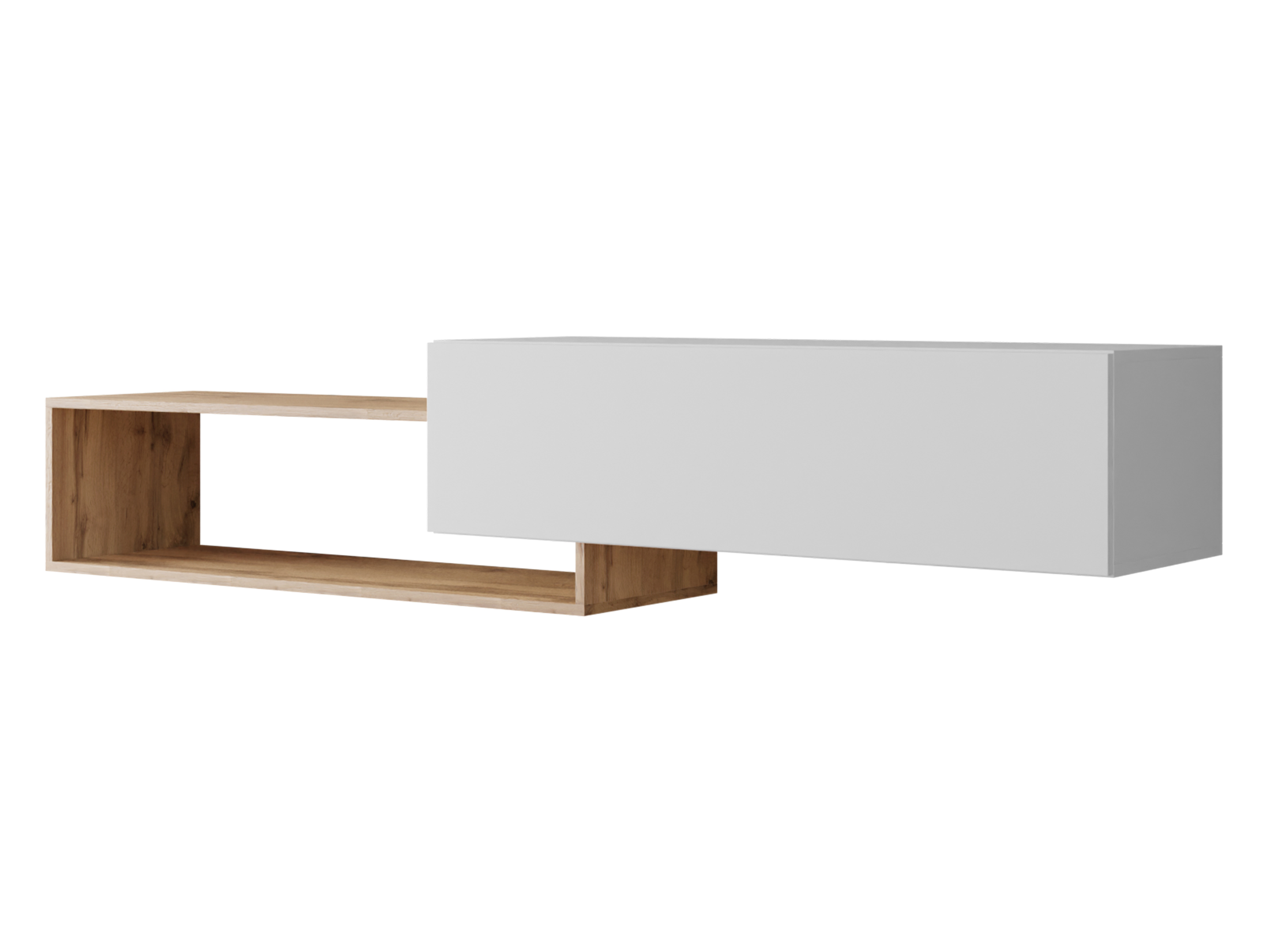 Závesná Rtv skrinka Vega 210 cm Stolík pod Tv