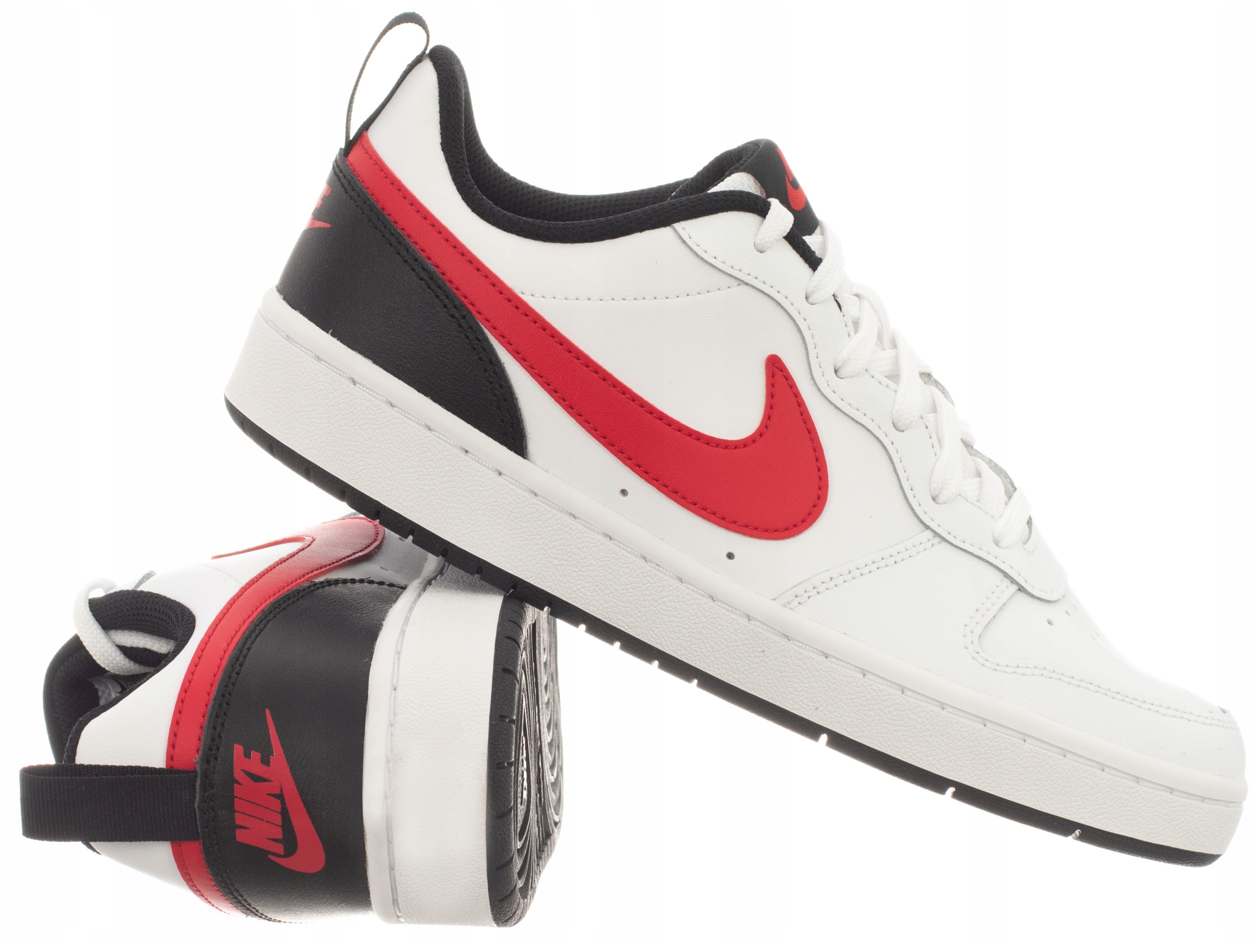 Nike Court Borough Low 2 (gs) BQ5448-110 Buty młodzieżowe