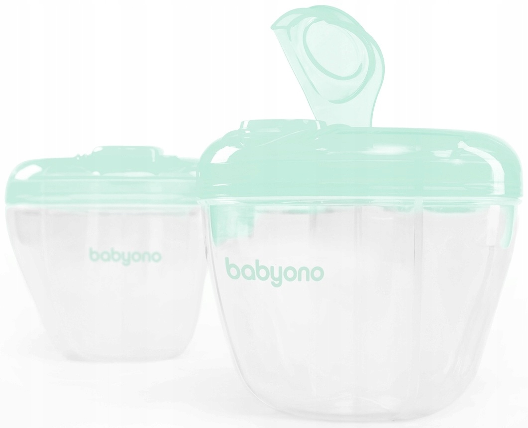 BABYONO POJEMNIK DOZOWNIK MODYFIKOWANE MLEKO W PROSZKU POKARM 4 KOMORY 1022