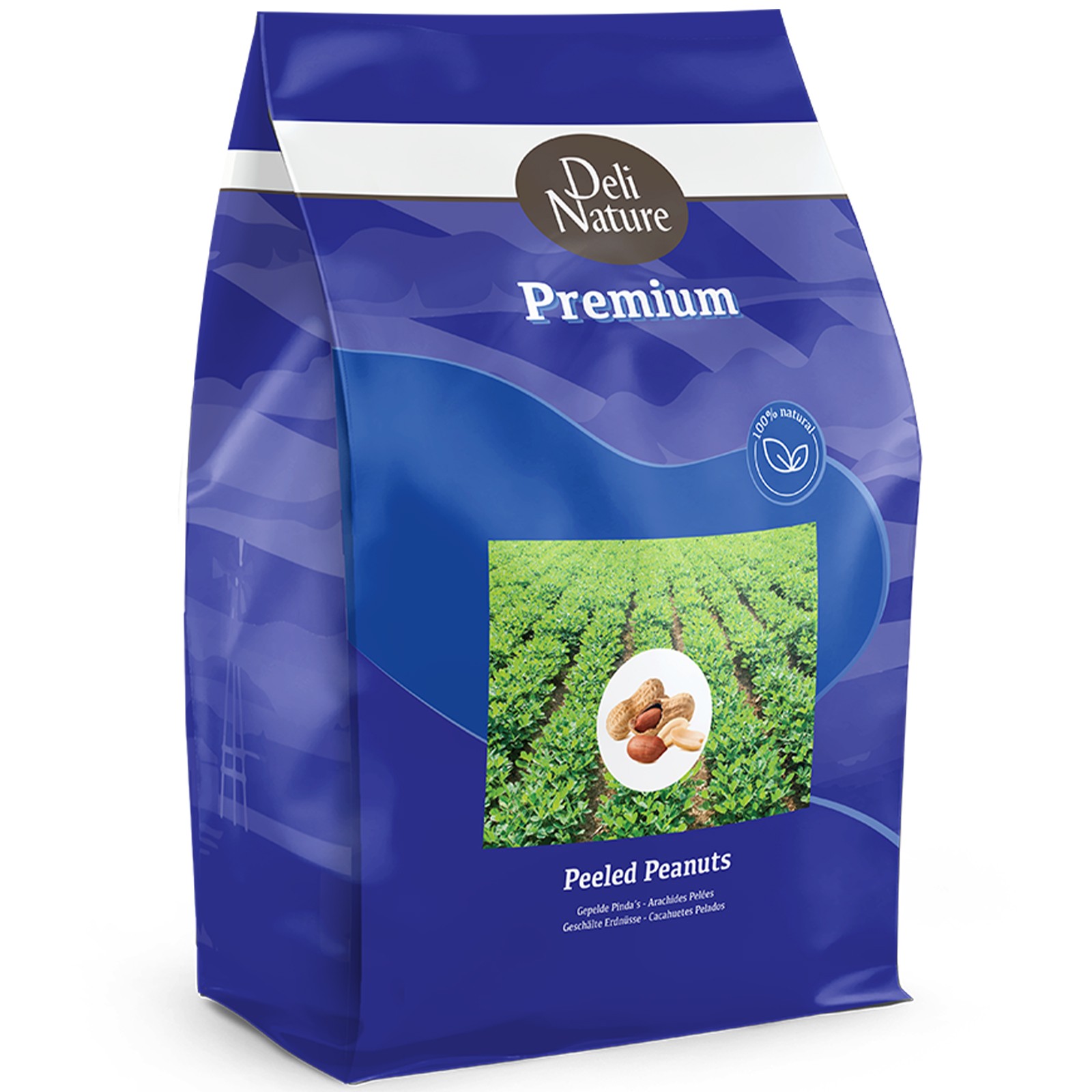 Levně Deli Nature Peeled Peaunts 3kg ořechy pro zimující ptáky /Deli Nature