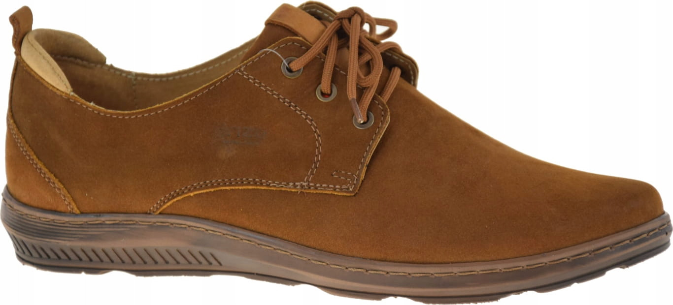 Pánské Polobotky Enzo 174 Nubuková Kůže Elegantní Pohodlné, Protiskluzové VEL.44