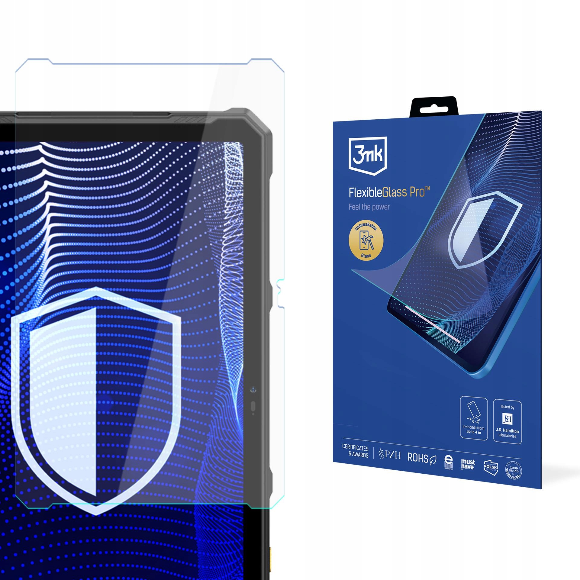 Sklo hybridní na displej Ulefone Armor Pad 4 Ultra/Pad 4 Ultra Thermal 3mk