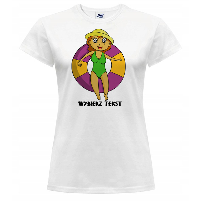 

Koszulka Damska T-shirt Hobby Basen Pływanie XXL