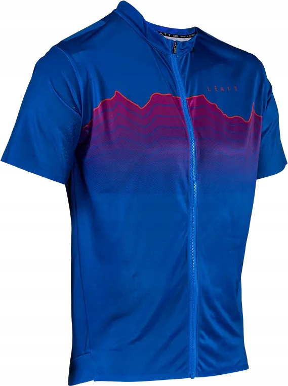 Koszulka Rowerowa Leatt Mtb Trail 3.0 Blue r. M zip