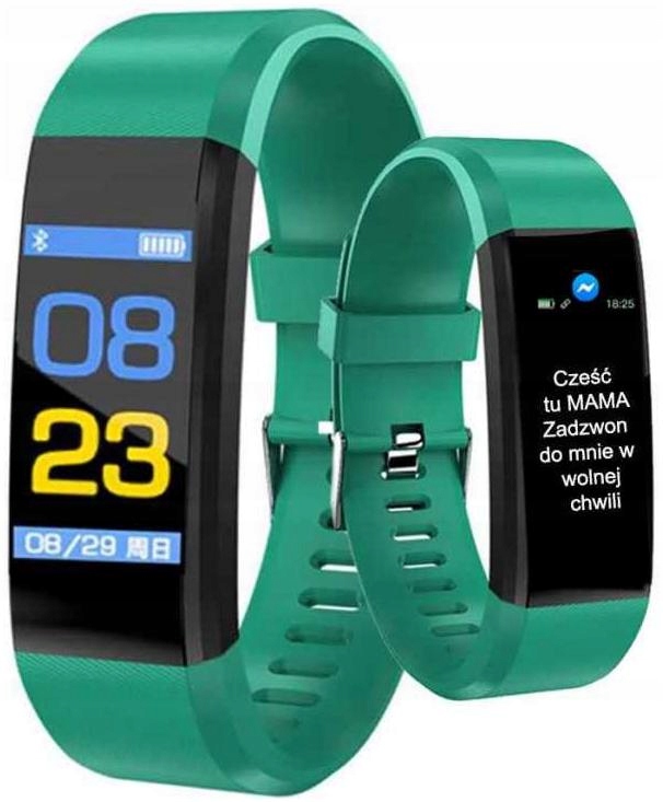 SMARTBAND PLUS PULSOMETR OPASKA FIT SMARTWATCH