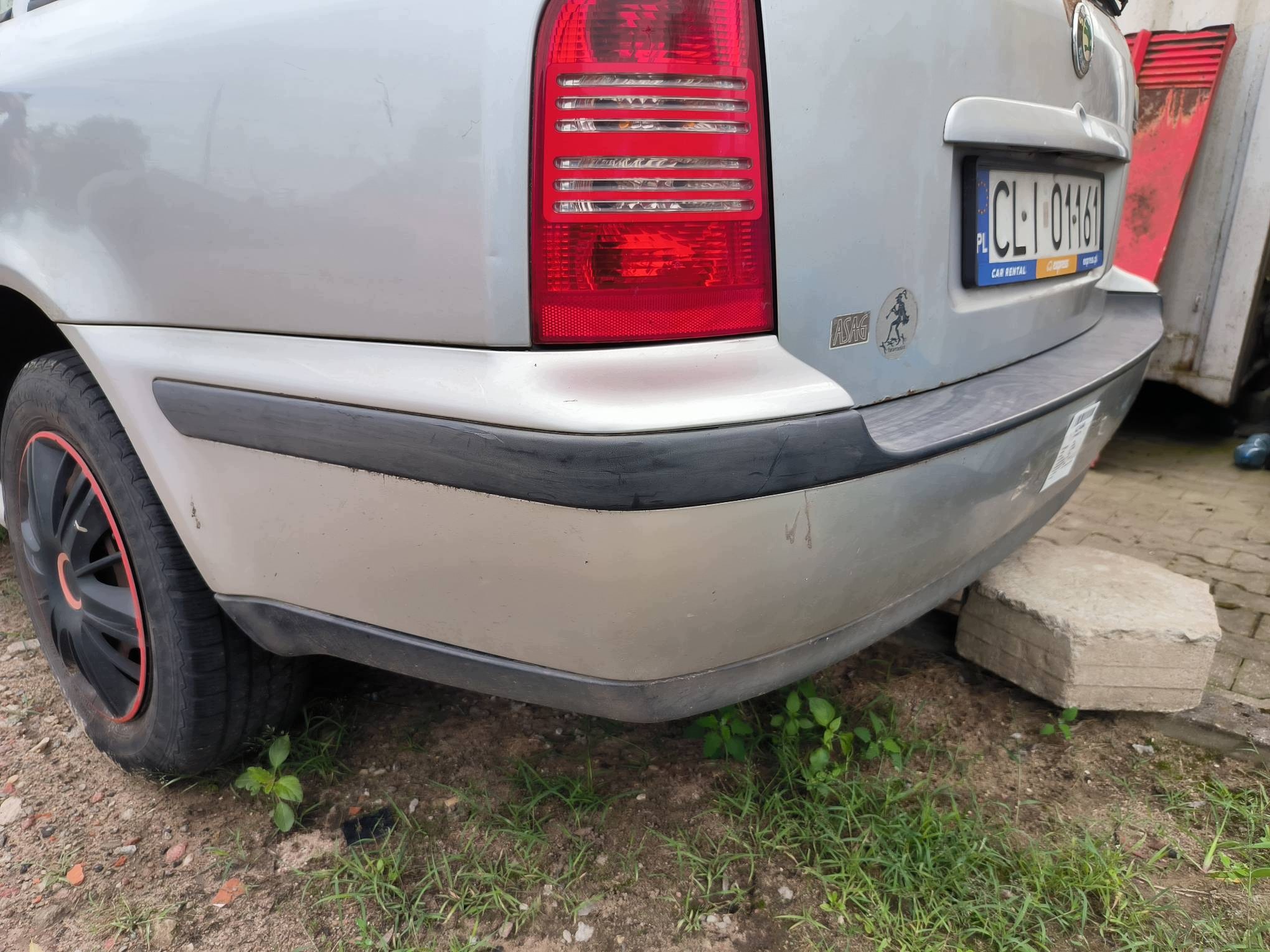 Paraurti posteriore L97A SKODA OCTAVIA e KOMBI