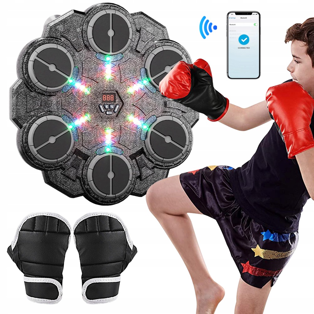 Tréninkový Boxovací Kotouč 500 Mah Na Zeď Hudební Tabule Pro Děti