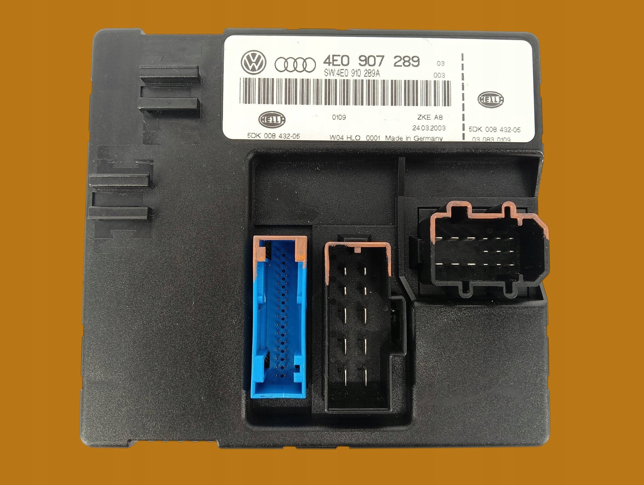Unité commande confort 4E0907289 Audi A8 II (2002-2010) D3