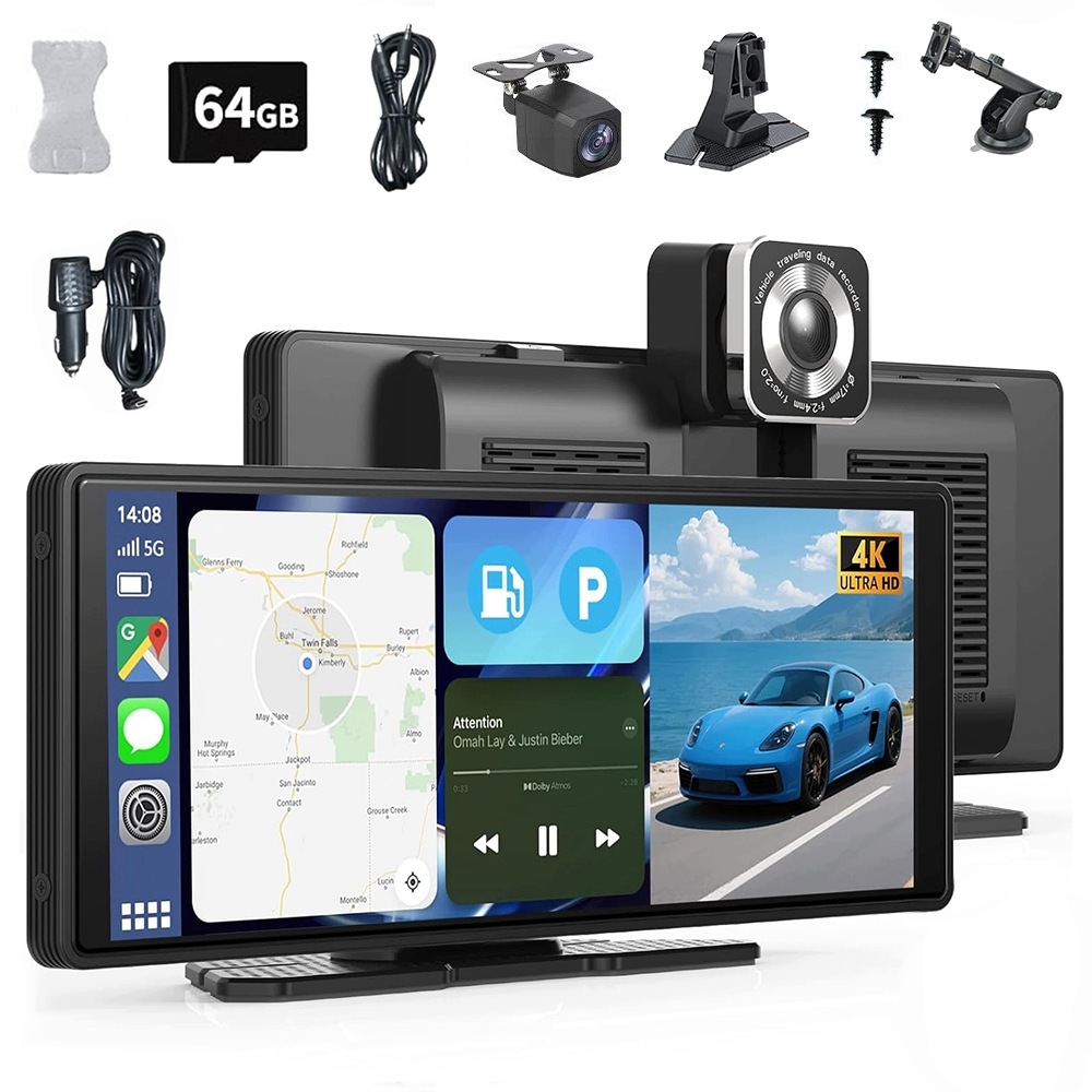 Multimediální Automobilová Stanice Radio Carplay Android Auto Couvací Kamera