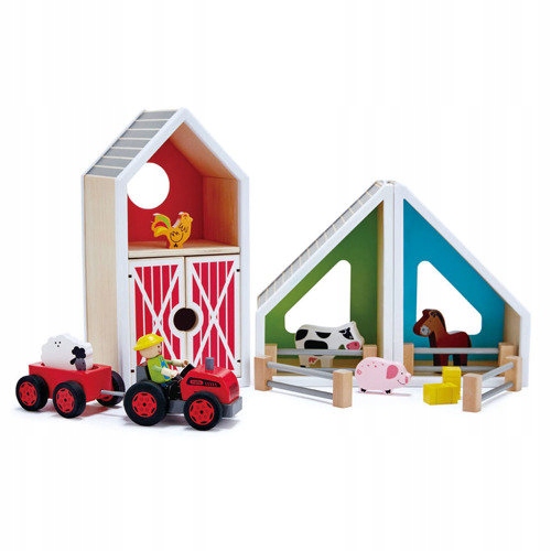 HAPE DREWNIANA FARMA STODOŁA DOMEK DLA ZWIERZAT EAN (GTIN) 6943478012844