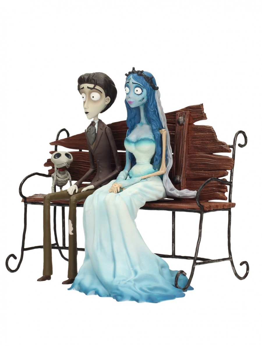 Figurka Corpse Bride Victor and Emily Diorama