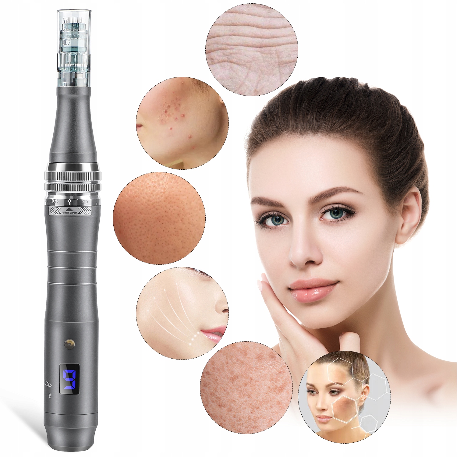 Dr Pen M8-W Dermapen Ultima Bezdrátový 20 kartridží Zdarma Pl Cz Sk Hu