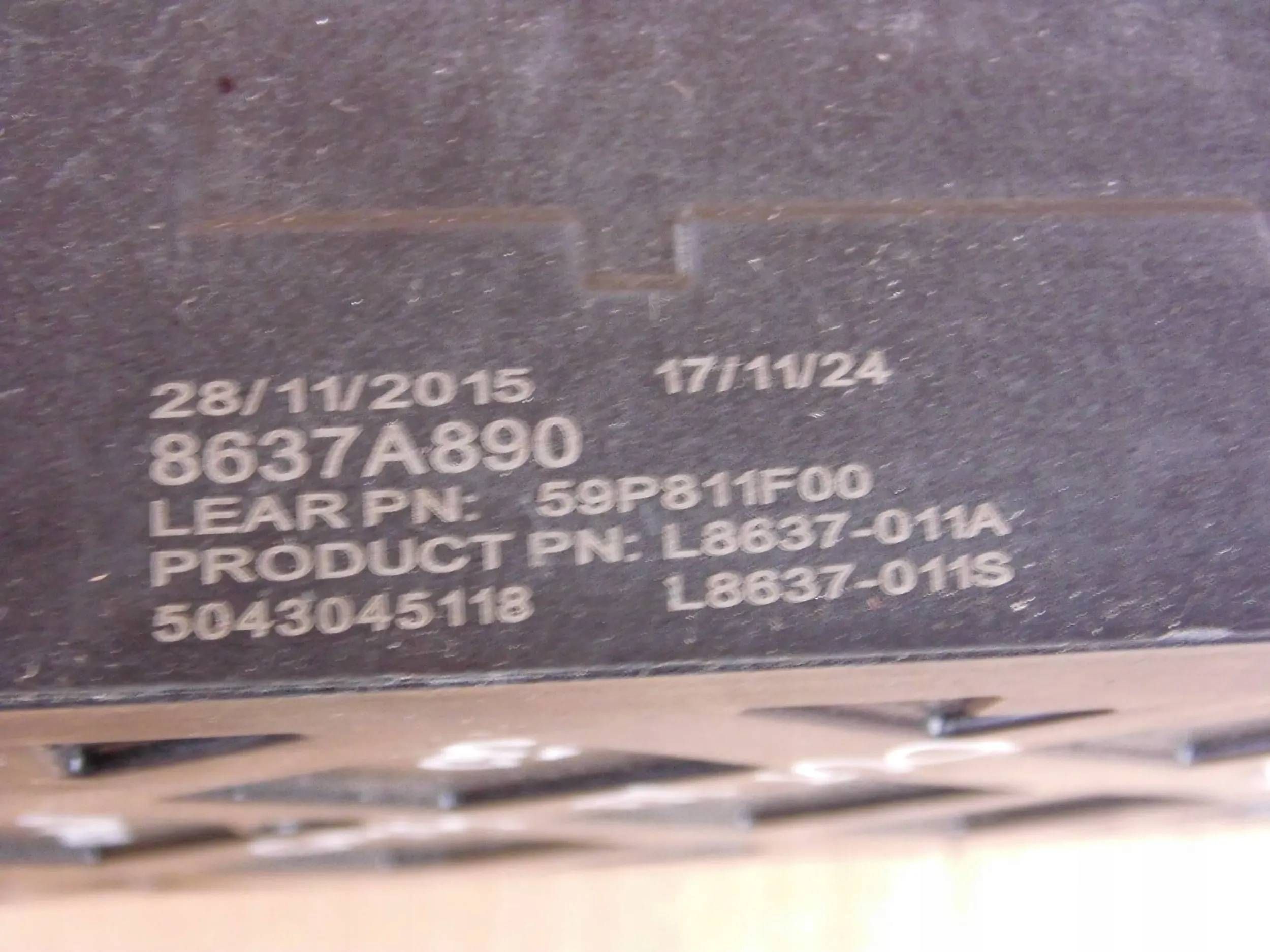 Mitsubishi Outlander III 2016 2.2 DID module control unit komfortu 8637A890