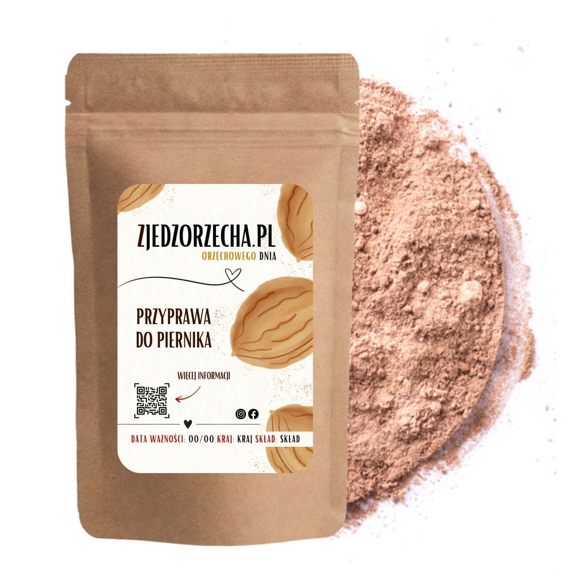Koření do perníku 70 g x 50 Ks Balíčků, krabičky Pro Firmy, produkty na akce