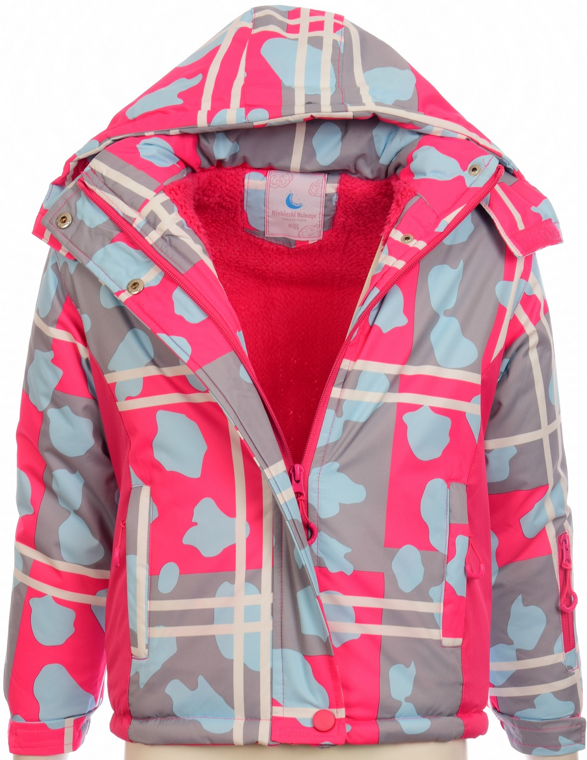 KURTKA ZIMOWA 2248A4S OOCIEPLONA MISIEM 98/104 Marka Inna marka