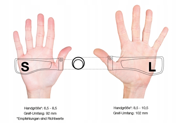 Chwyty Rowerowe Ergon GA3 Small Black Waga 0 g