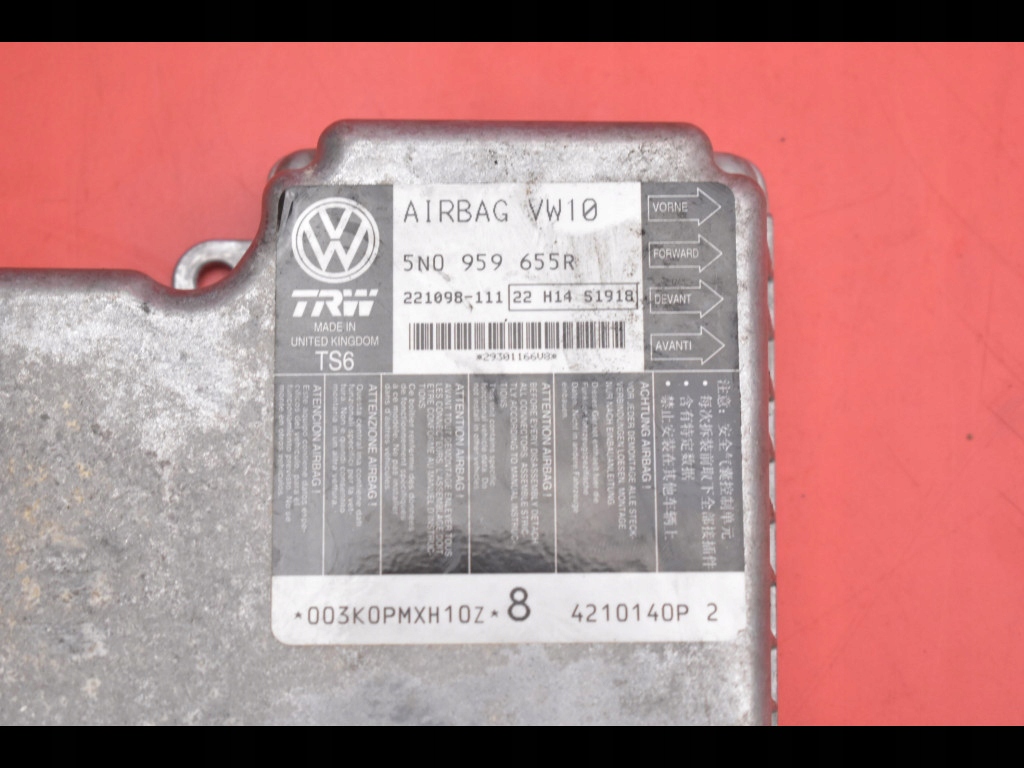 SENSOR modulo airbag airbag 5N0959655R VW PASSAT B7 KOMBI 10-15