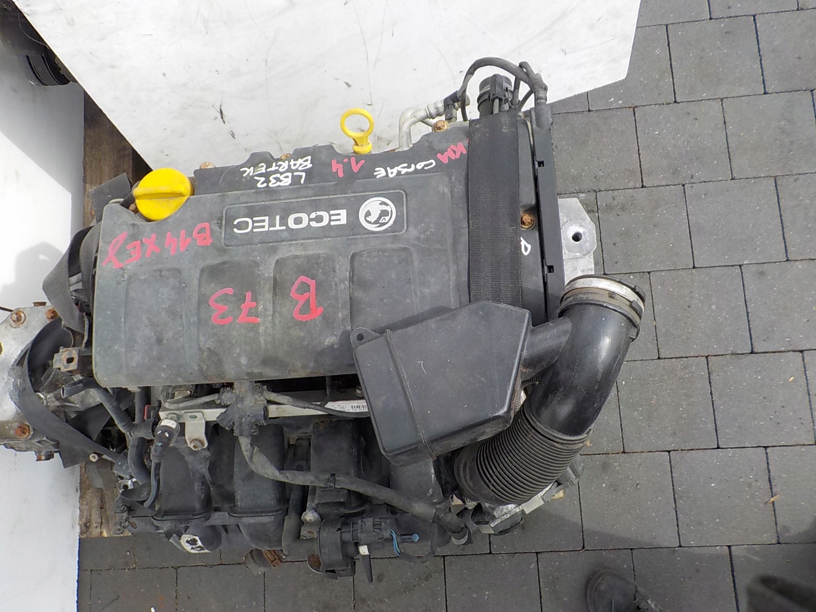 opel CORSA e 16r MOKKA 1.4 16V 75KM Двигатель B14XEJ комплектный